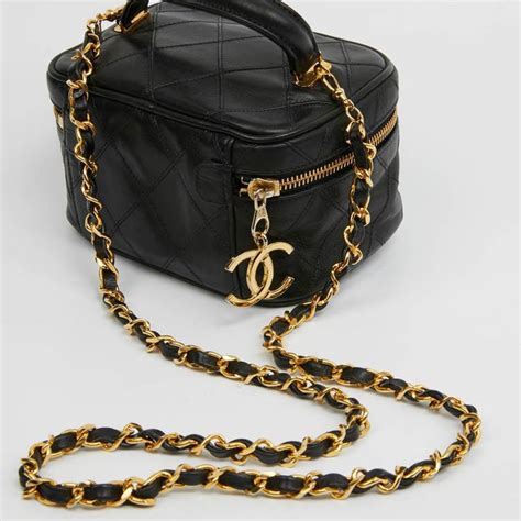 chanel vanity bag for sale|Chanel vanity bag vintage.